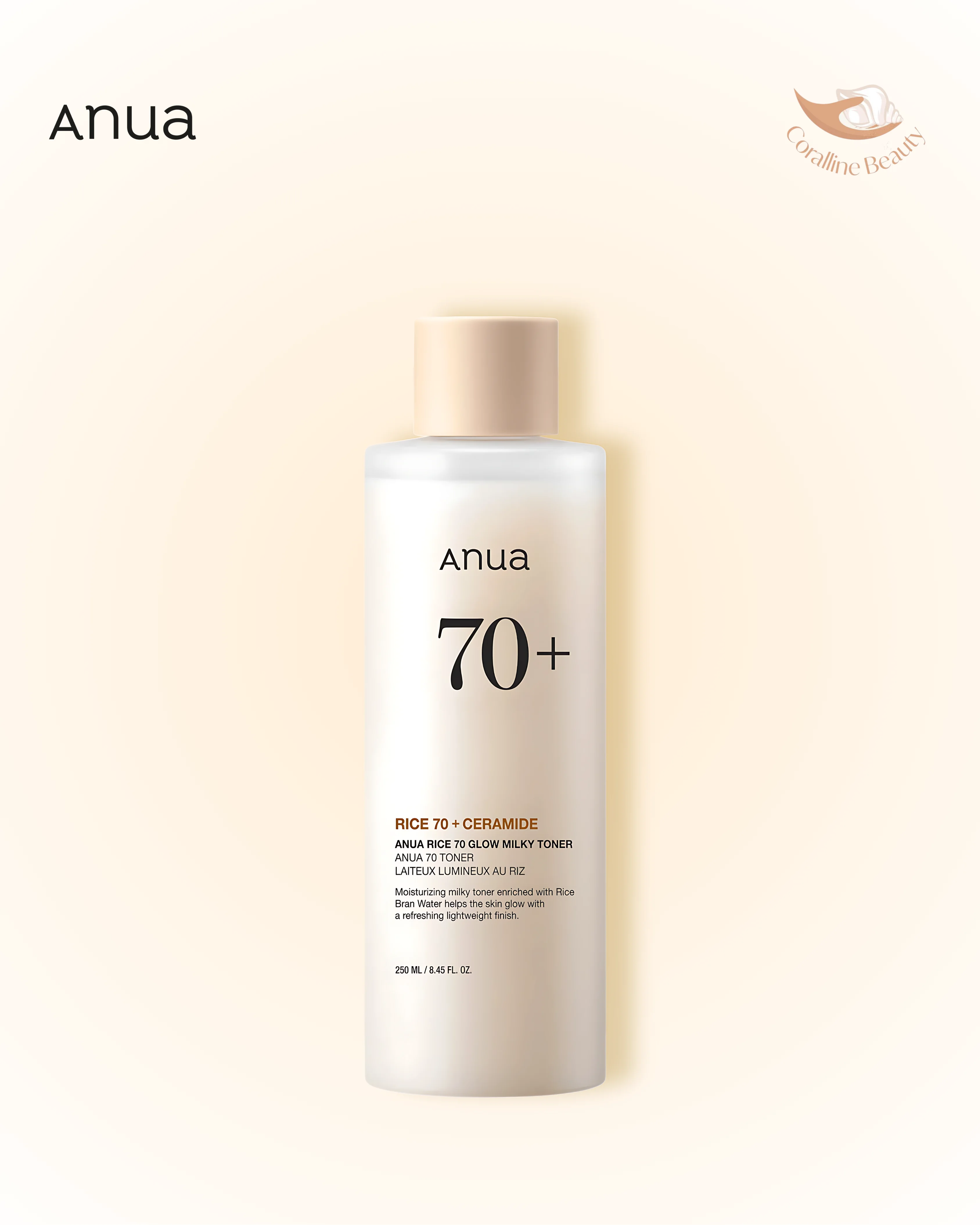 Rice 70 Glow Milky Toner 250ml