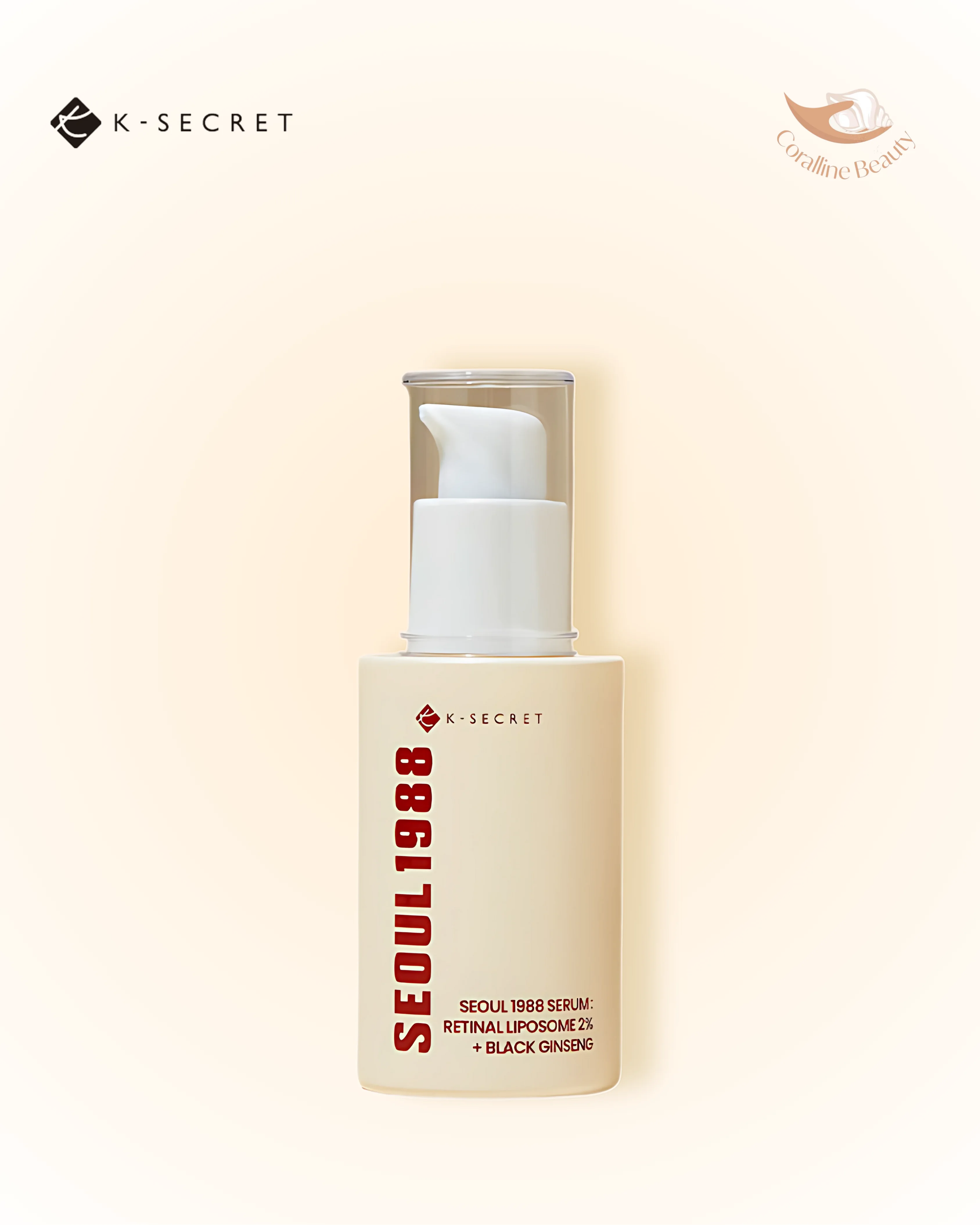 Seoul 1988 Serum: Retinal Liposome 2% + Black Ginseng 30ml