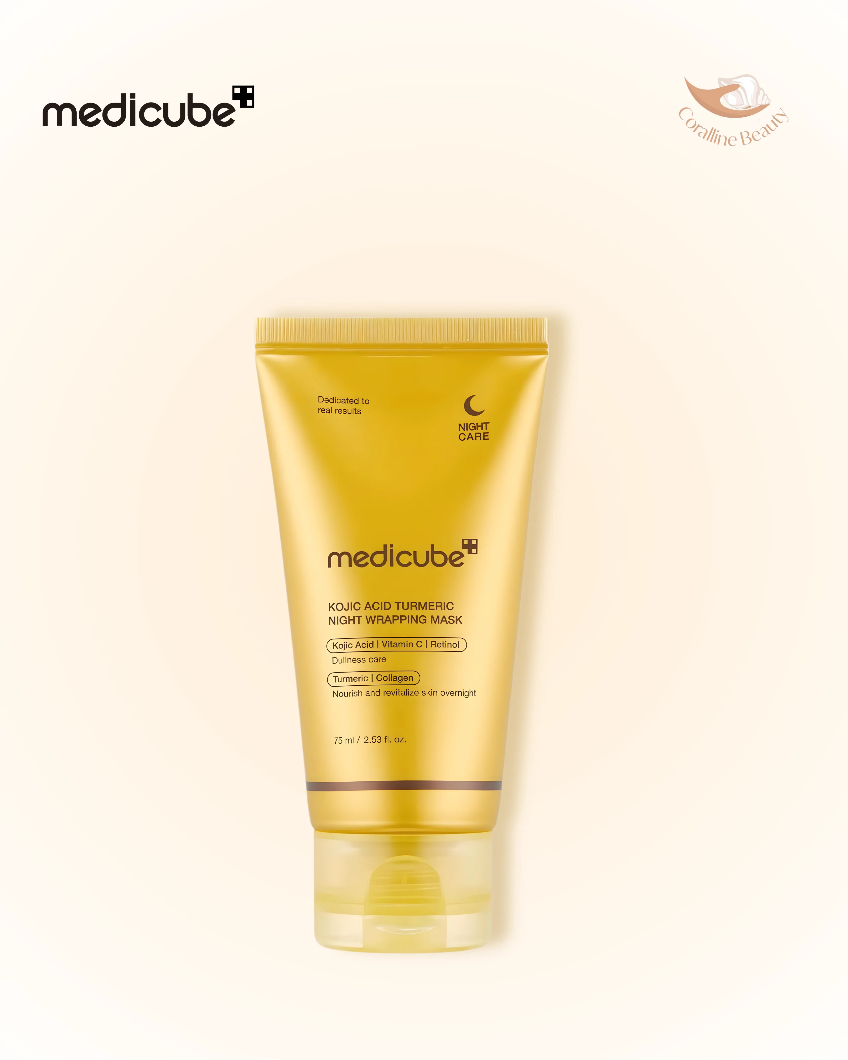 Kojic Acid Turmeric Night Wrapping Mask 75ml