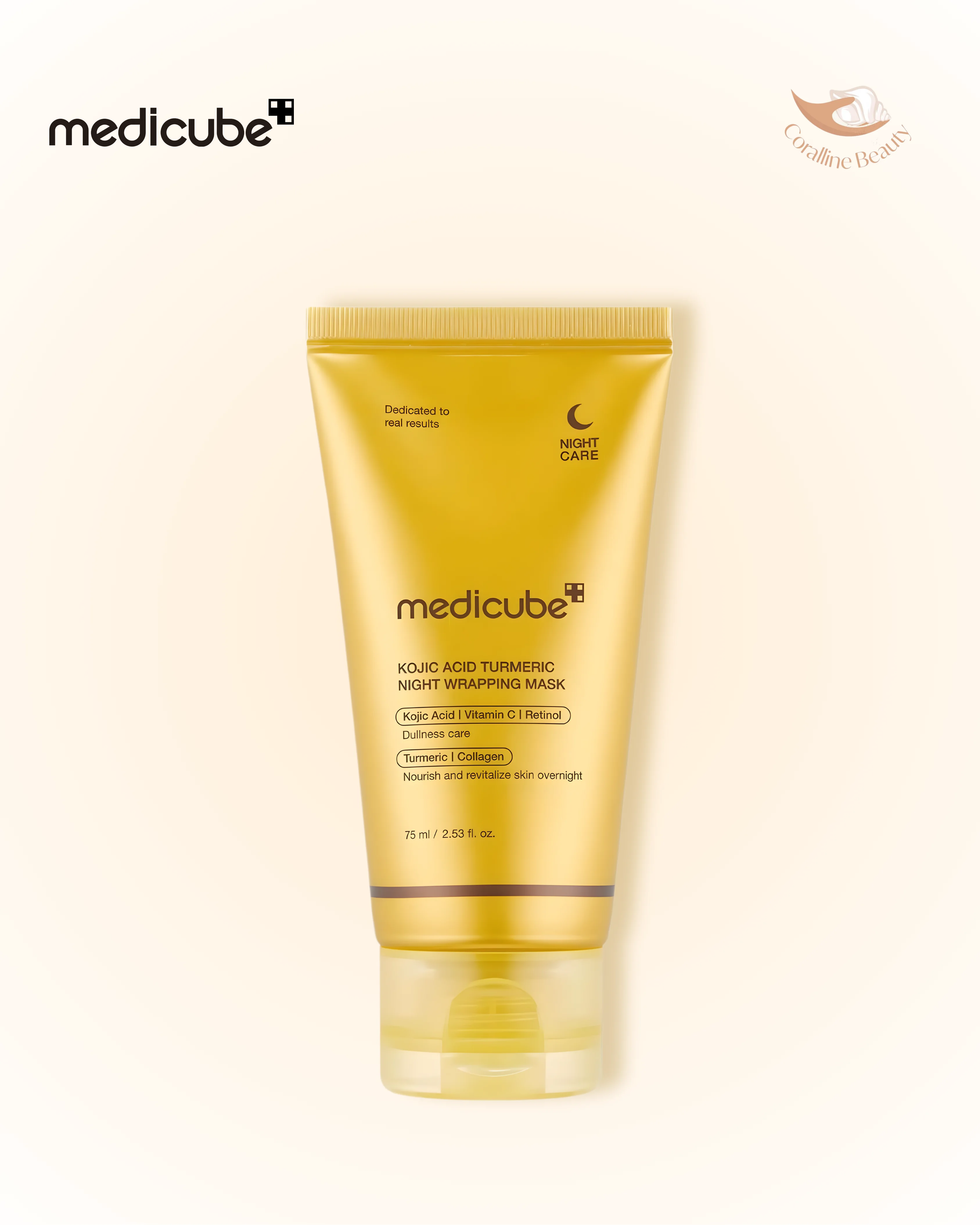 Kojic Acid Turmeric Night Wrapping Mask 75ml