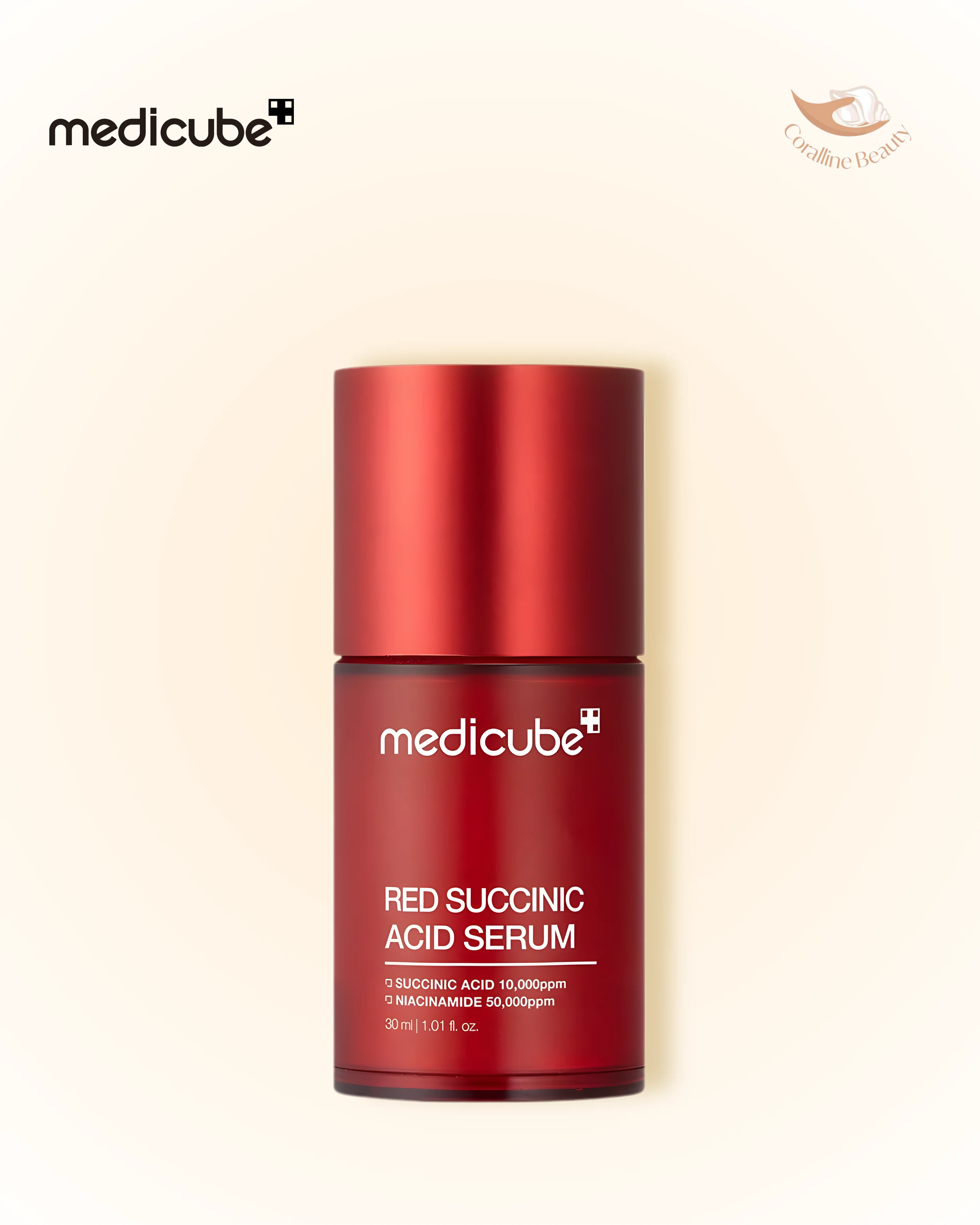 Red Succinic Acid Clarifying Serum 30ml