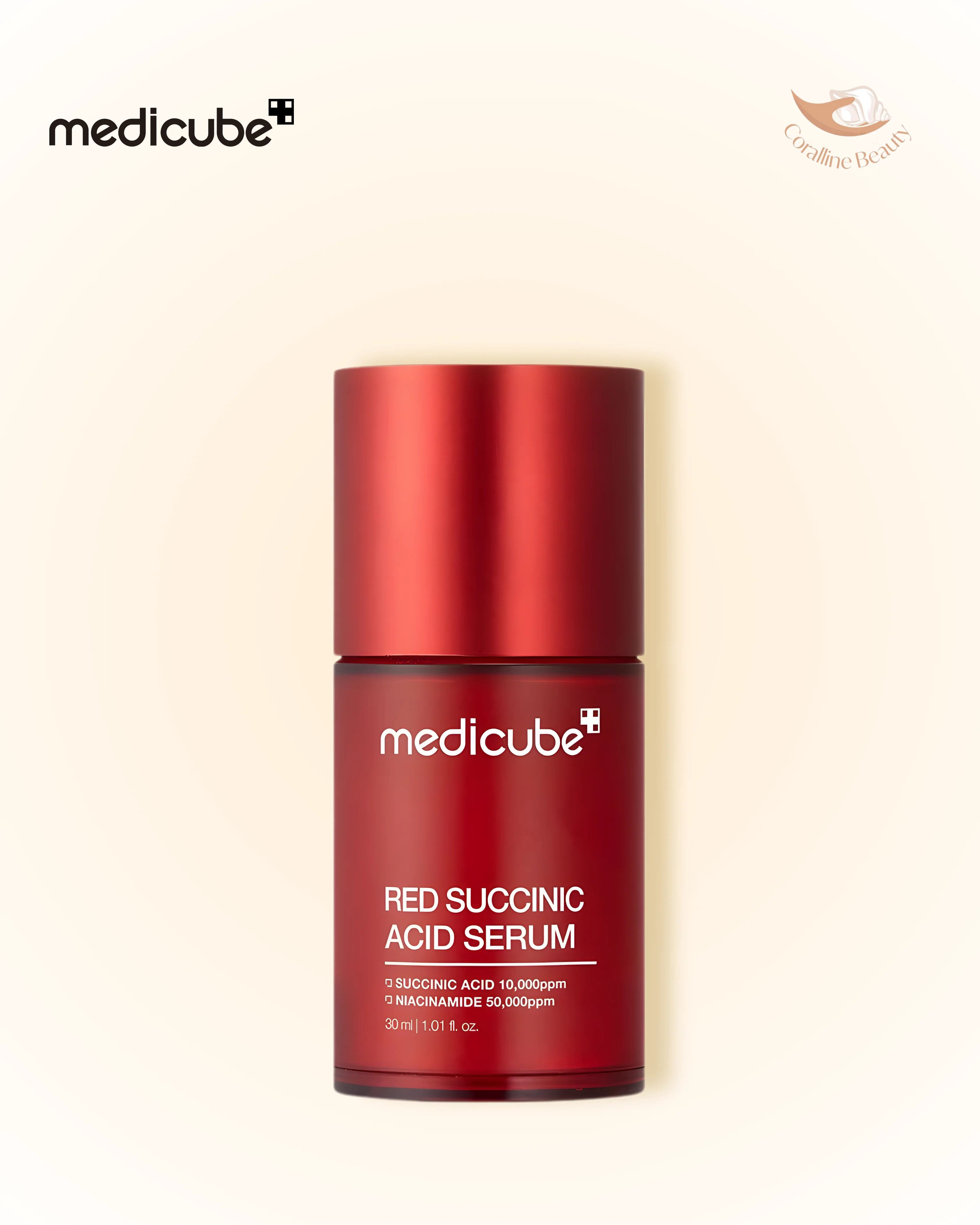 Red Succinic Acid Clarifying Serum 30ml