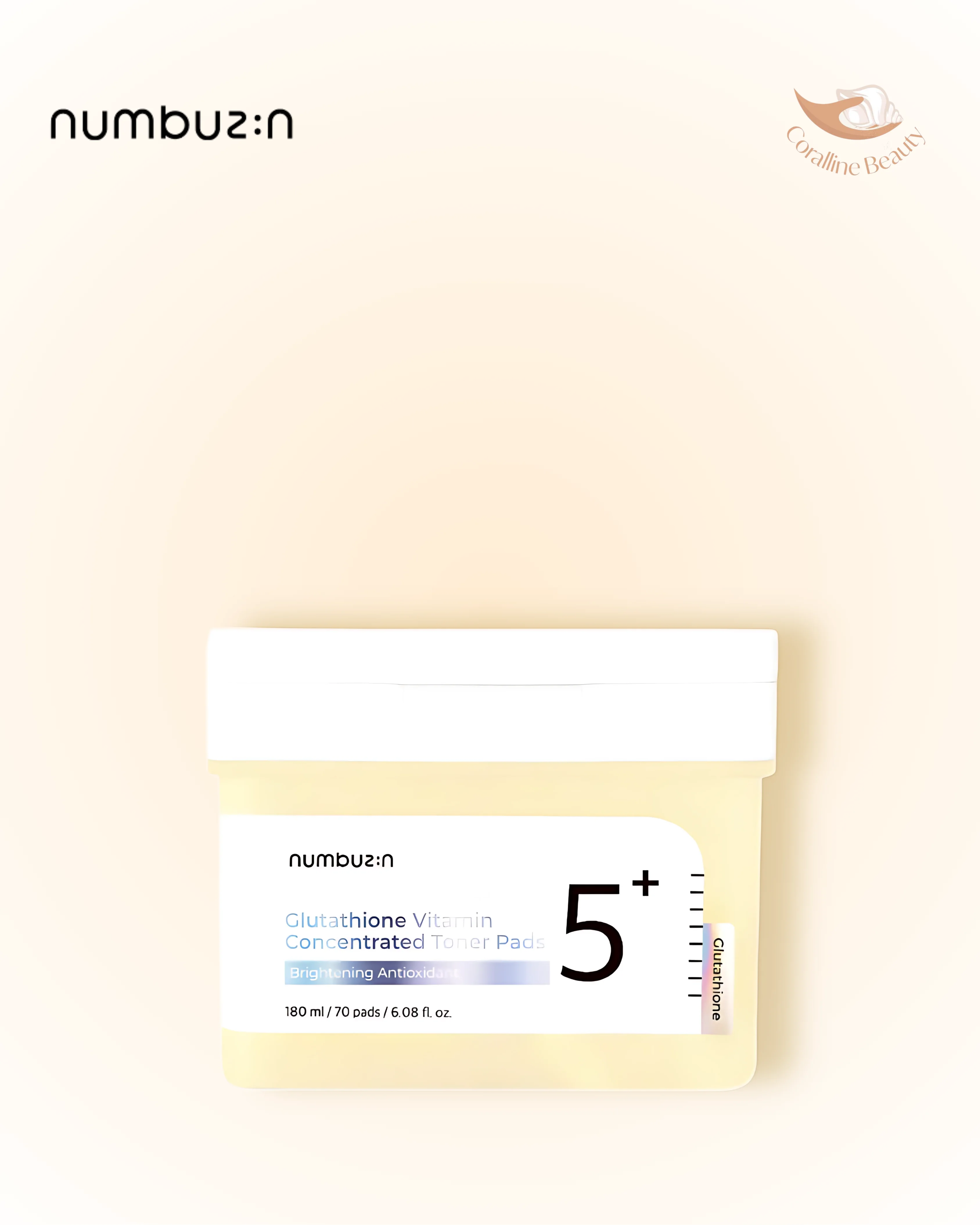 No.5 Vitamin-Niacinamide Concentrated Pad (70 pads, 180ml)